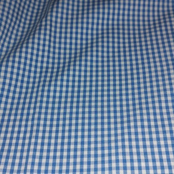 Izod  blue white  button down dress shirt  Sz M - Picture 5 of 6